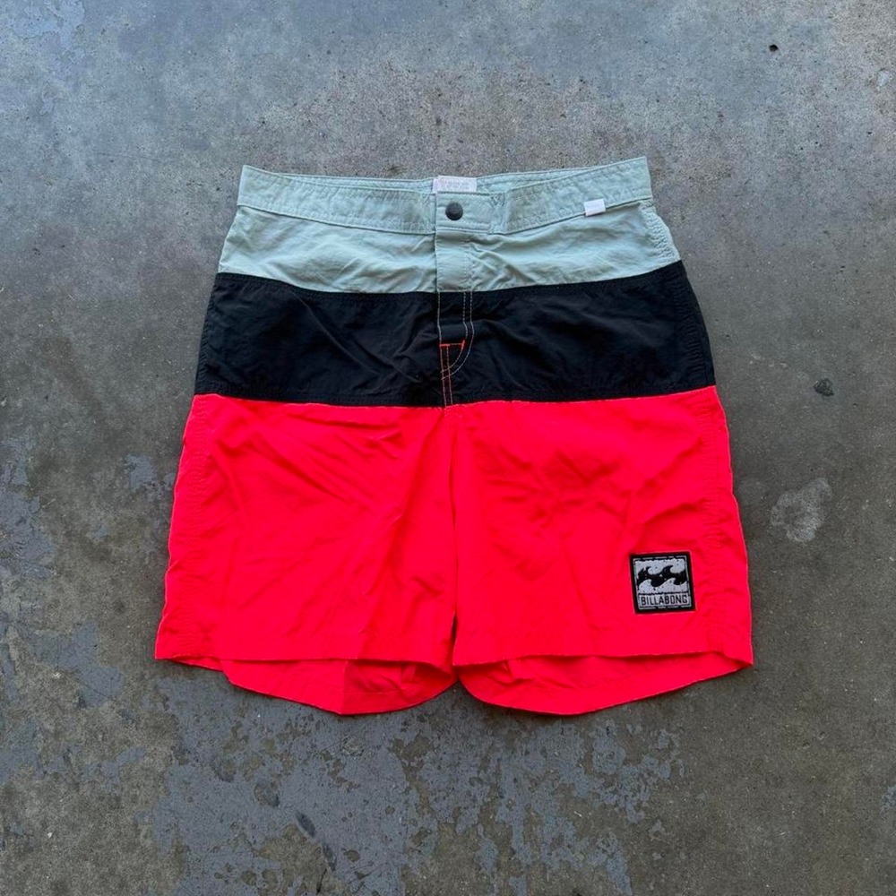 Vintage 80s Billabong TriBong Board Shorts size 29"
